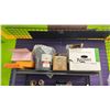 Image 5 : CONTENTS OF RACK INCLUDING; U-LINE SEALING MACHINE, LAMINATOR, MISCELLANEOUS ITEMS ON & UNDER SHELF