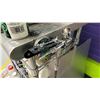 Image 4 : AIRBRUSH PAINT STATION COMPLETE WITH PAINTS, AIRBRUSH STATION, STAND, MISCELLANEOUS, AIR COMPRESSOR