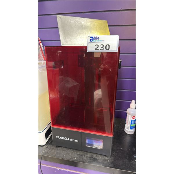 ELEGOO SATURN 3D PRINTER