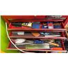Image 3 : MASTERCRAFT 3-PC PORTABLE TOOLBOX WITH CONTENTS INCLUDING; RYOBI AIR COMPRESSOR, VACUUM & CHARGER