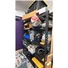 Image 1 : RACK OF ASSORTED CONTENTS *RACK INCLUDED*