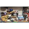 Image 1 : SHELF OF ASSORTED TOYS & MODEL CARS