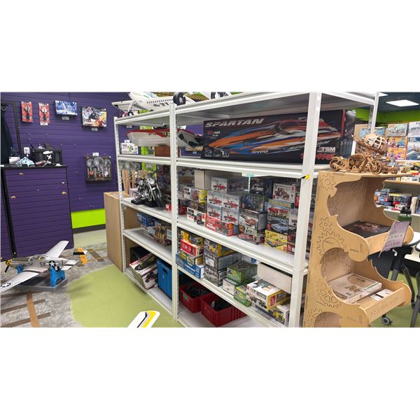 2 SHELVING UNITS *CONTENTS NOT INCLUDED* LAST DAY REMOVAL