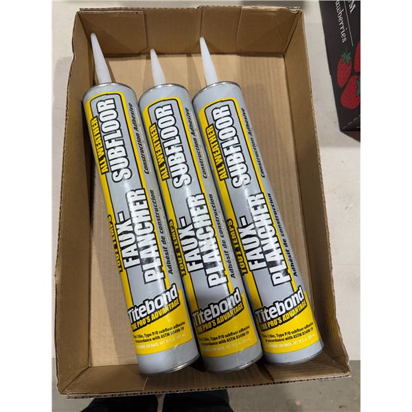 Subfloor adhesive