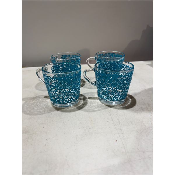 Glass mugs