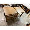 Image 1 : Air of side tables measures 24" x 24" x 24" tall