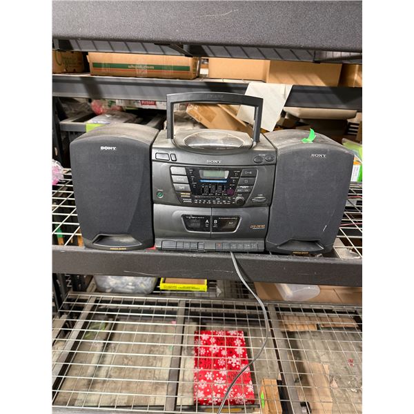 Sony stereo CFD – ZW160