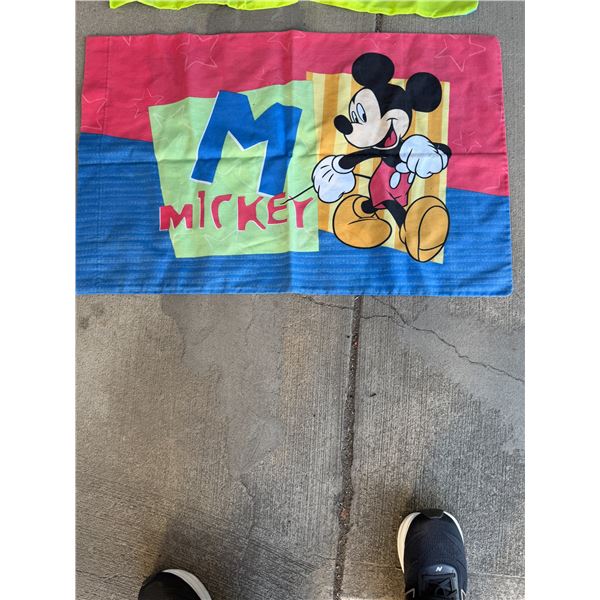 Mickey Mouse pillow case