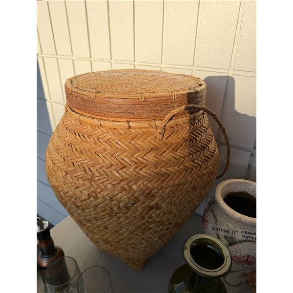 Vintage Chinese basket