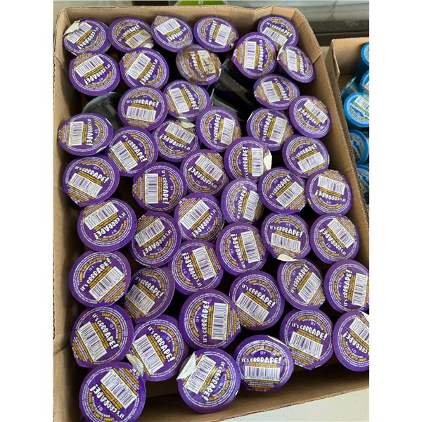 Grape jelly shooters must have valid ID