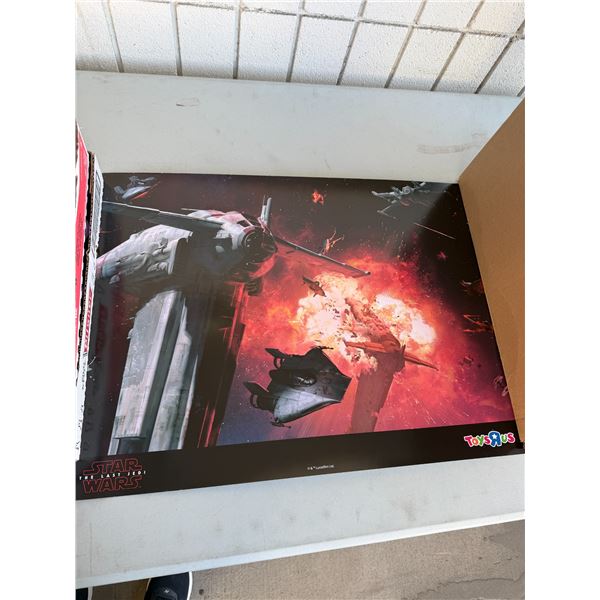 Star Wars, the last Jedi poster