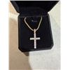 Image 1 : Necklace with cross pendant