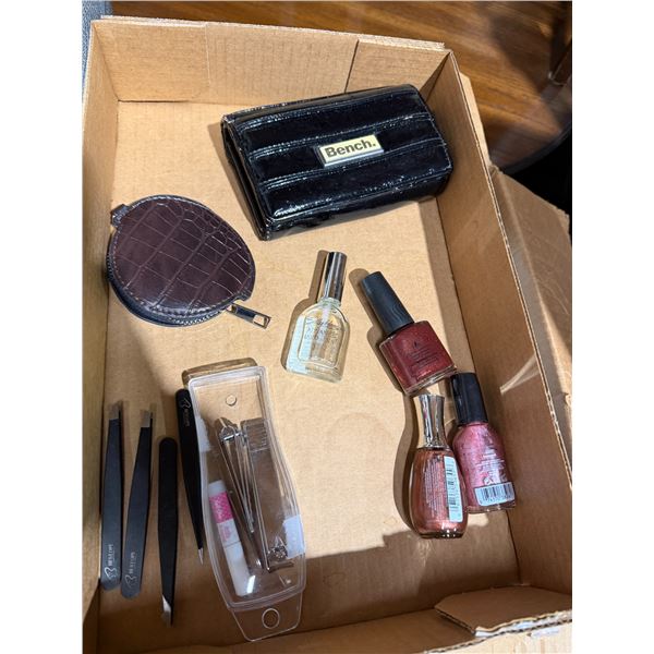 Nail polishes and other beauty items