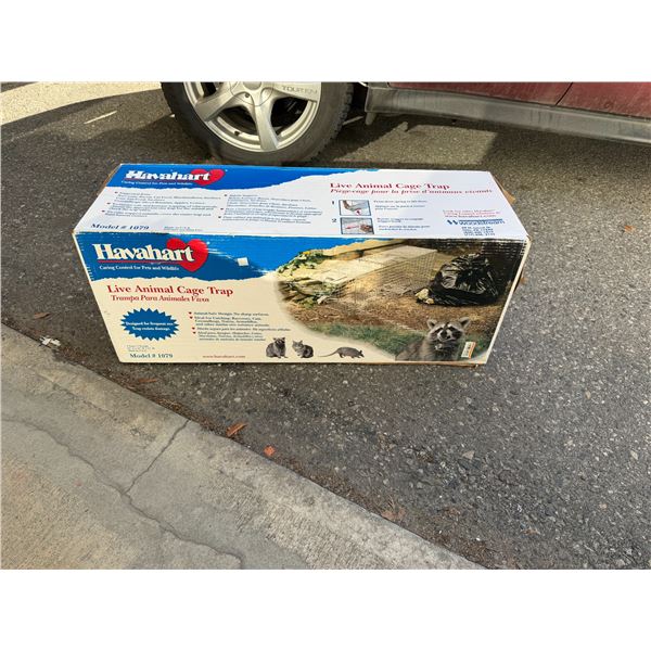 Live animal trap