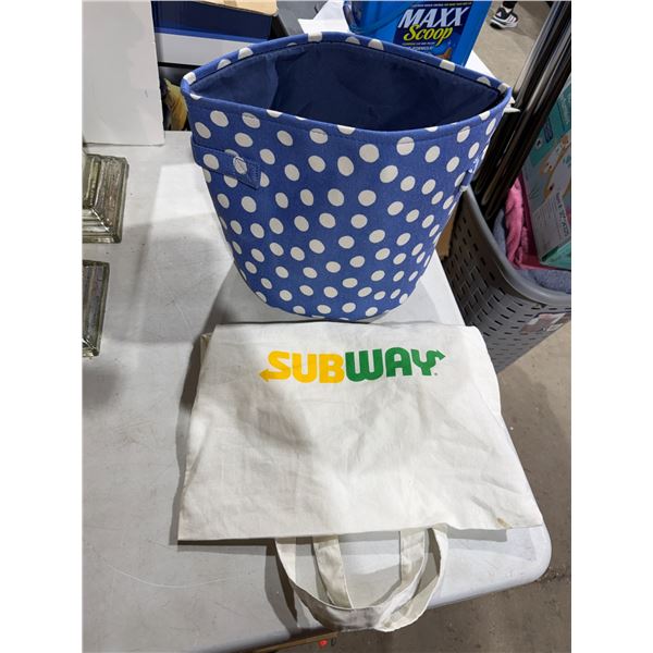 Subway and other bag