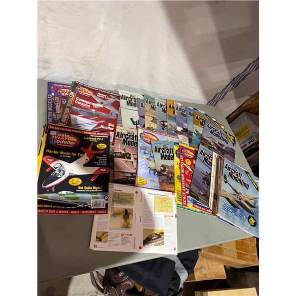 Skill, aircraft, modeling books, and other modeling books