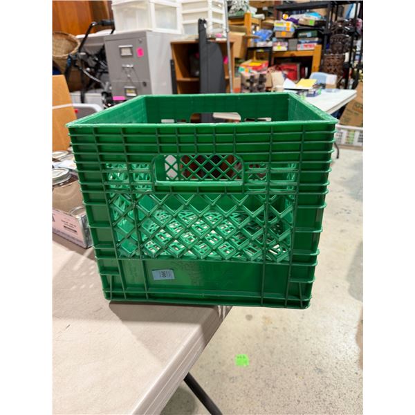 Green crate