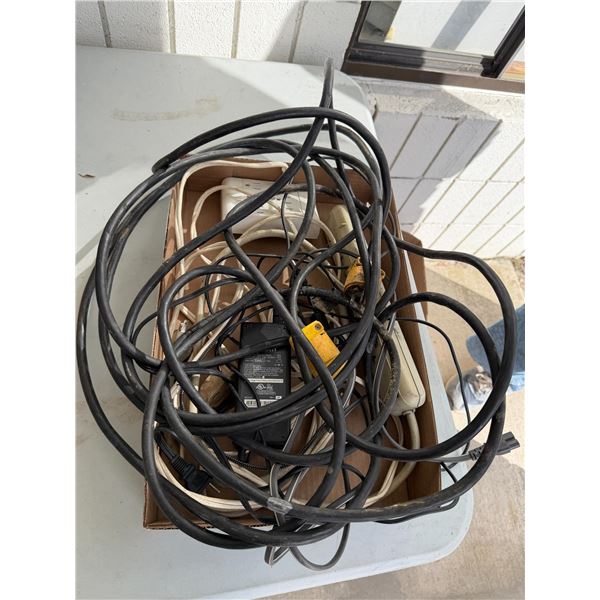 Assorted chords and power bars