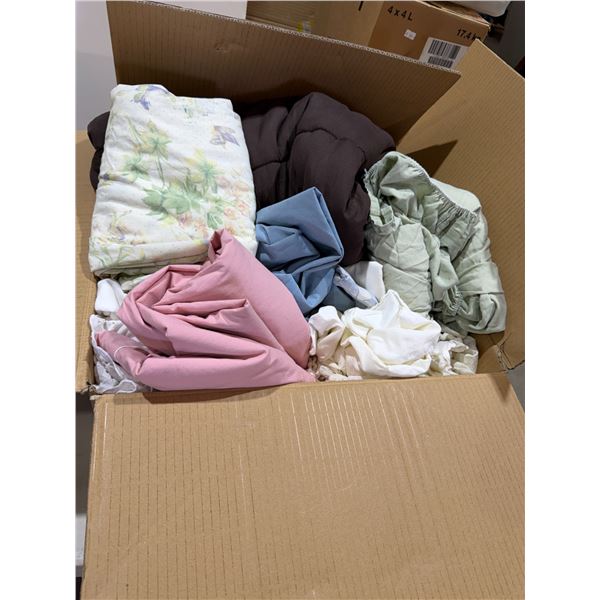 Assorted linens