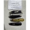 Image 1 : Four pocket knives