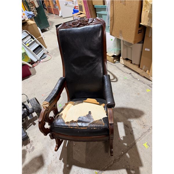 antique chair needs  refinishing