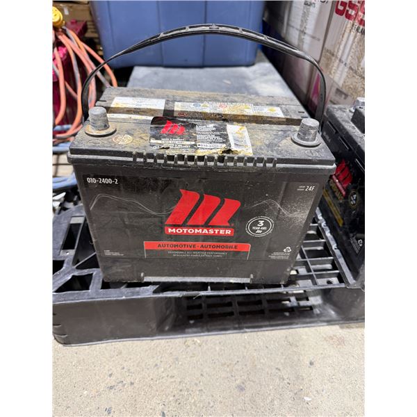 Battery untested motor master