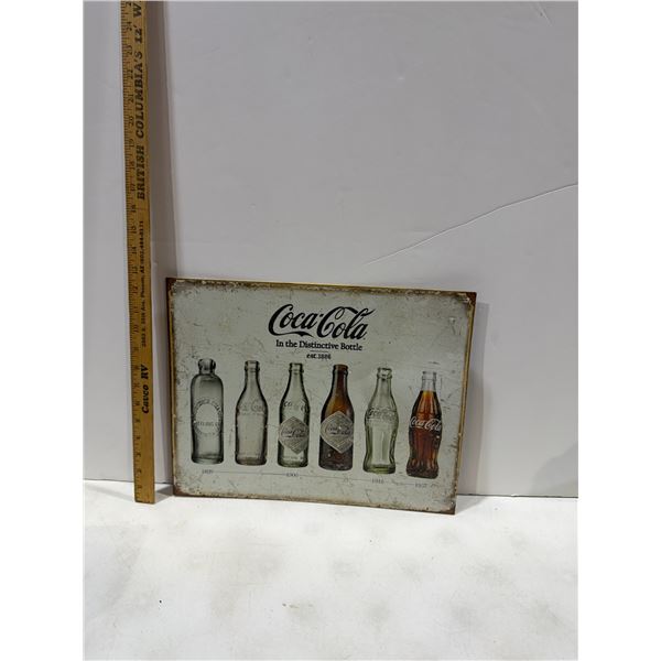 Coca-Cola tin sign