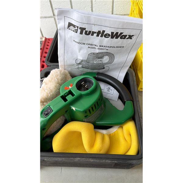 Random orbital waxer/polisher