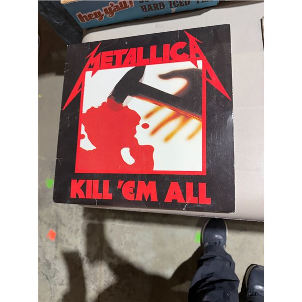 Metallica kill them all record