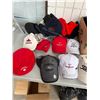 Image 1 : Assorted caps and other items