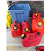 Image 1 : Fuel container containers