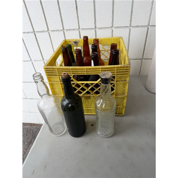 Vintage bottles