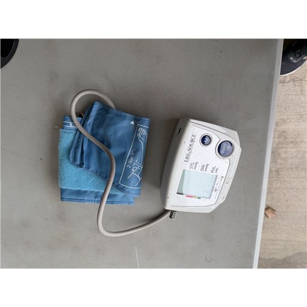 Life source blood pressure monitor