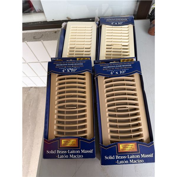 Floor registers