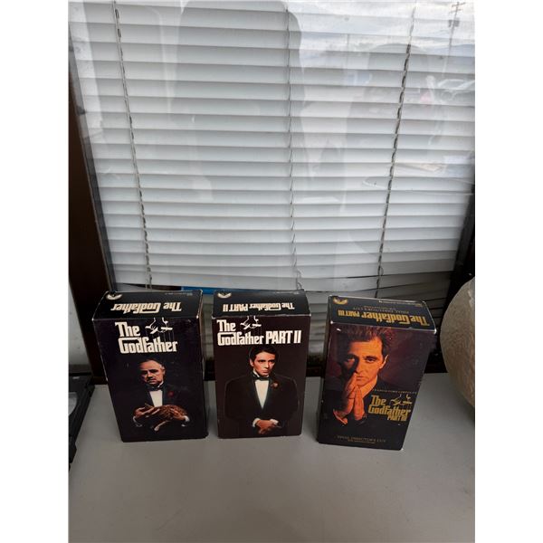 The Godfather VHS's