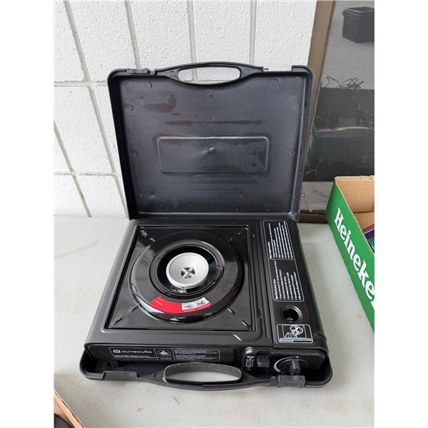 Outbound cook, top stove