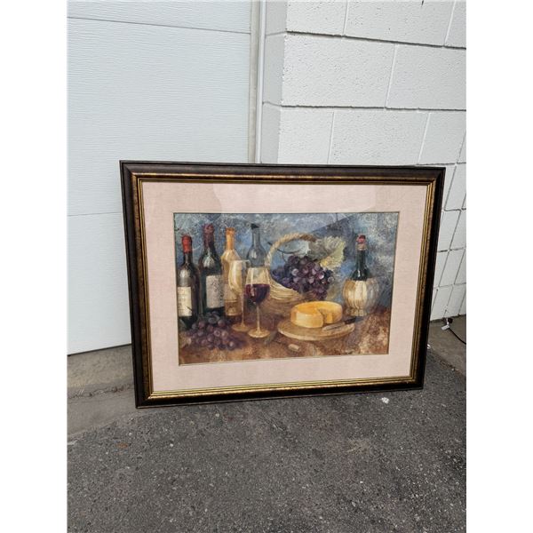 Artwork measures 45" x 35 1/2