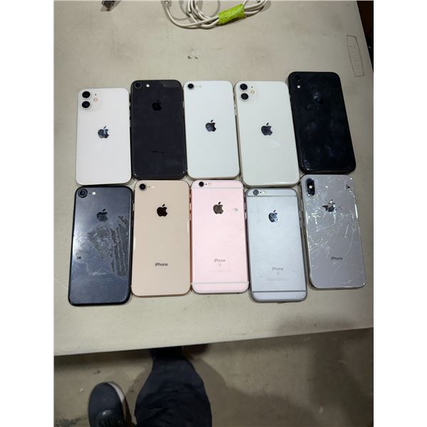 Apple iPhones untested