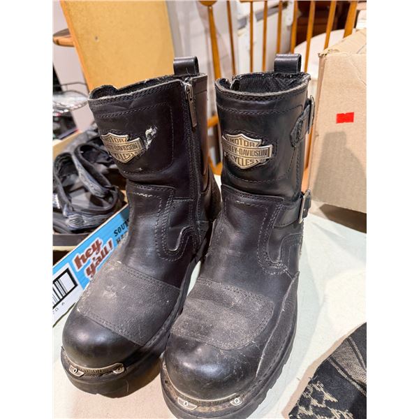 Harley Davidson boots size 8