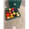 Image 1 : Belgian ARAMITH pool balls, eight ball missing