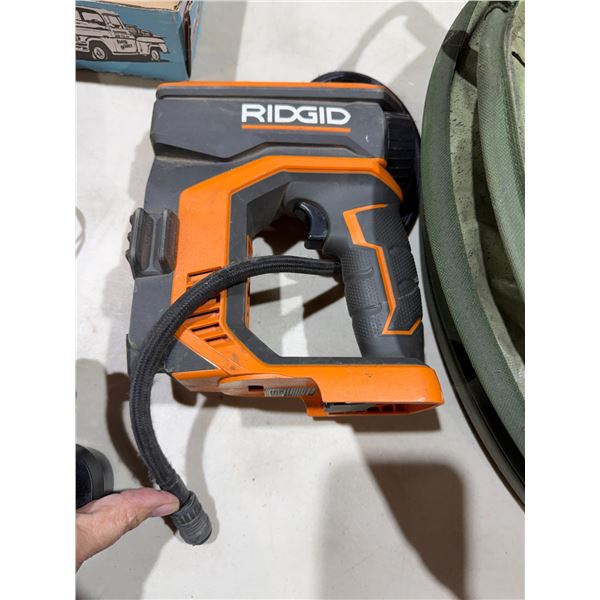 Rigid pump needs battery untested as is