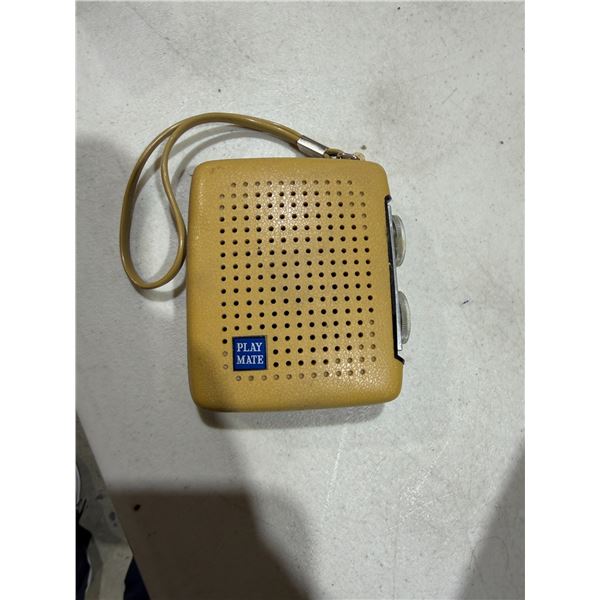Play mate pocket radio