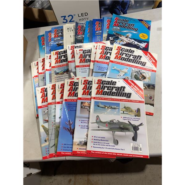 Scale, aircraft, modeling magazines