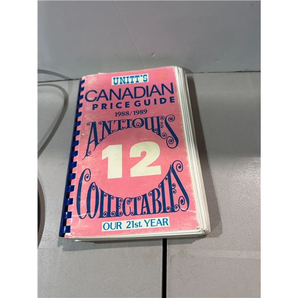 Unity's antiques and collectibles book