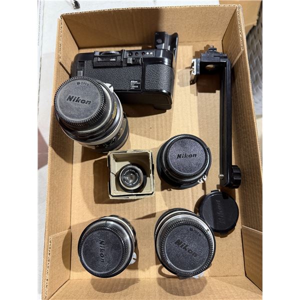 Nikon lenses and motor drive