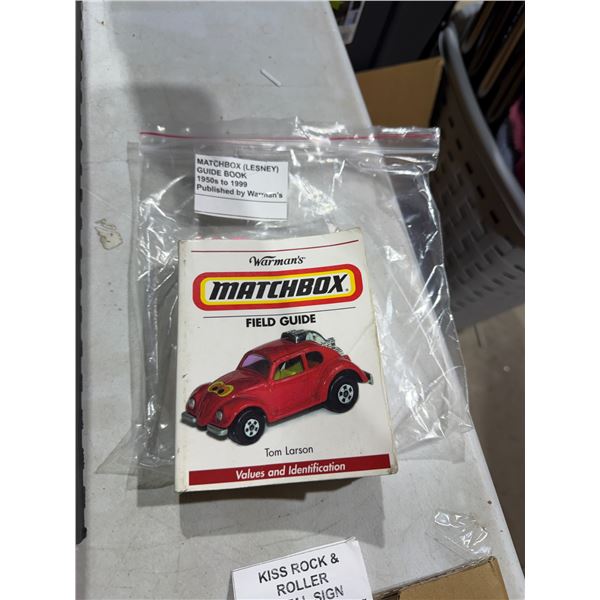 Matchbox guidebook