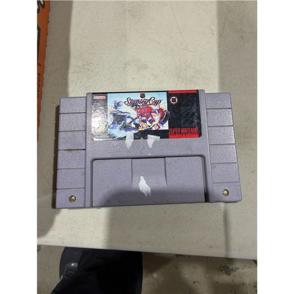 Super Nintendo Stanley Cup game