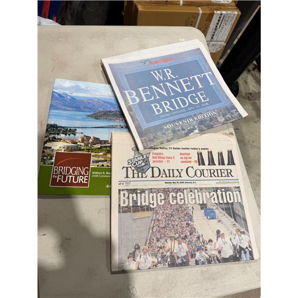 WR Bennett, Bridge, newspapers and magazine