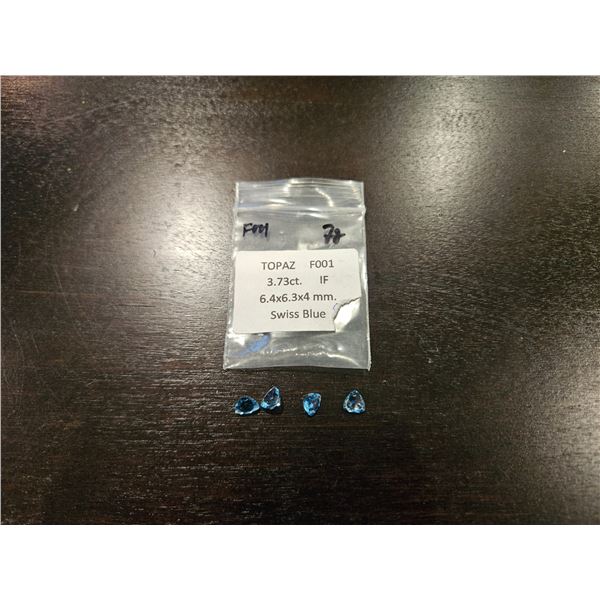 3.73ct Swiss Blue Topaz