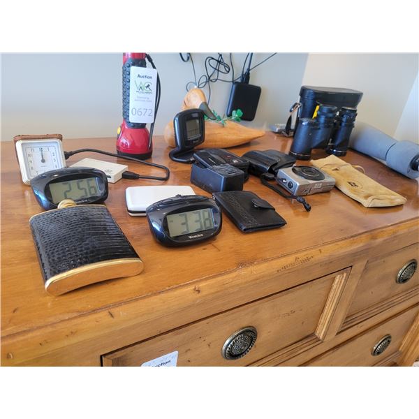 Camera Binoculars and misc Cat A